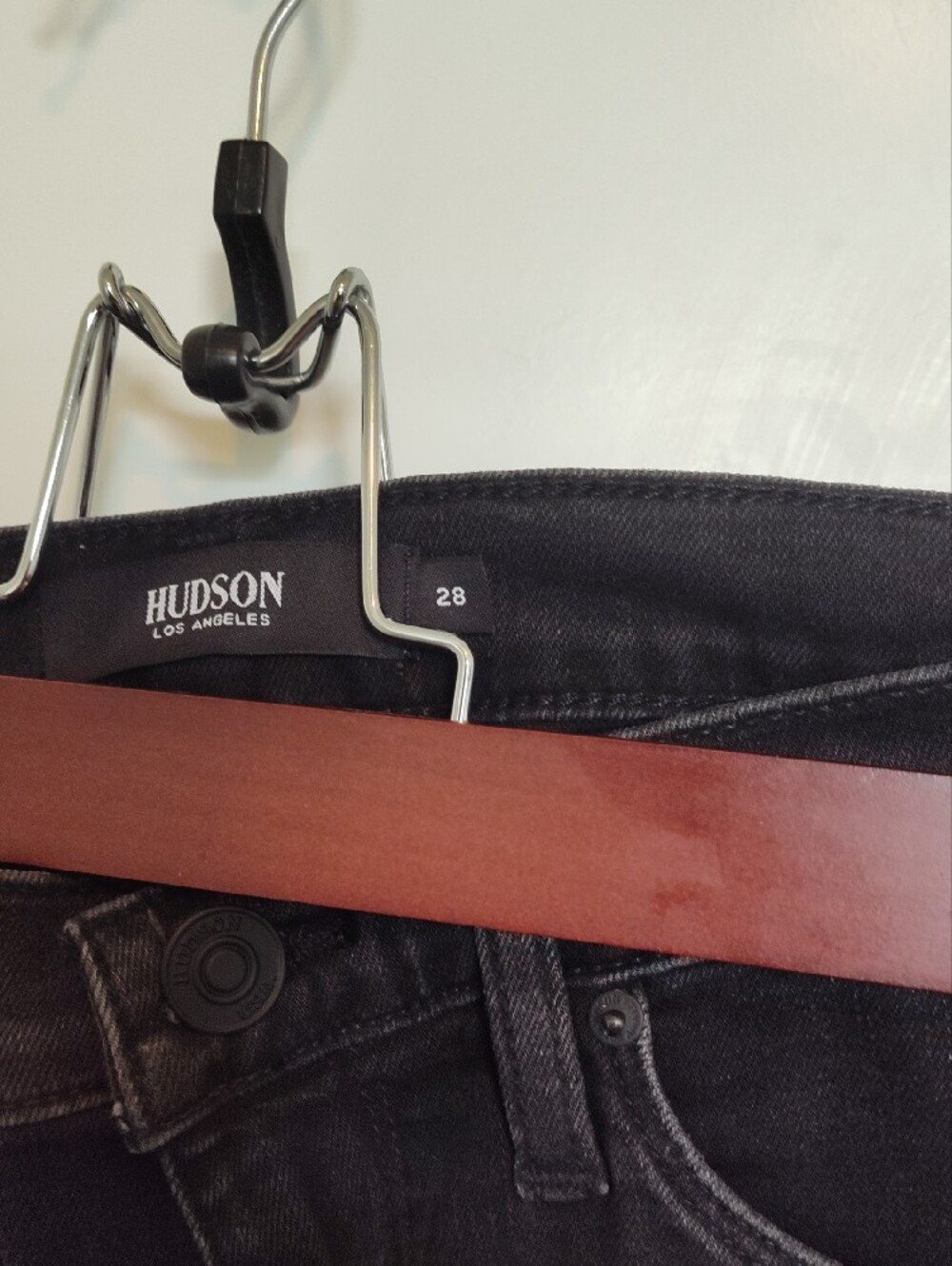 HUDSON Jeans Barbara High Waist Super Skinny Ankle - Picture 5 of 7